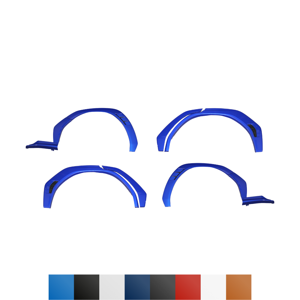 JDMuscle [22-25 WRX] Paint Matched Fender Flares OEM+ Style