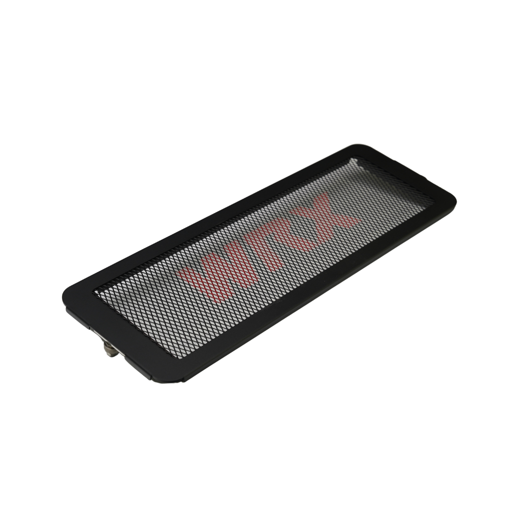 JDMuscle [22-25 WRX] Top Mount Intercooler Mesh Guard with WRX/STI Logo-Red/White