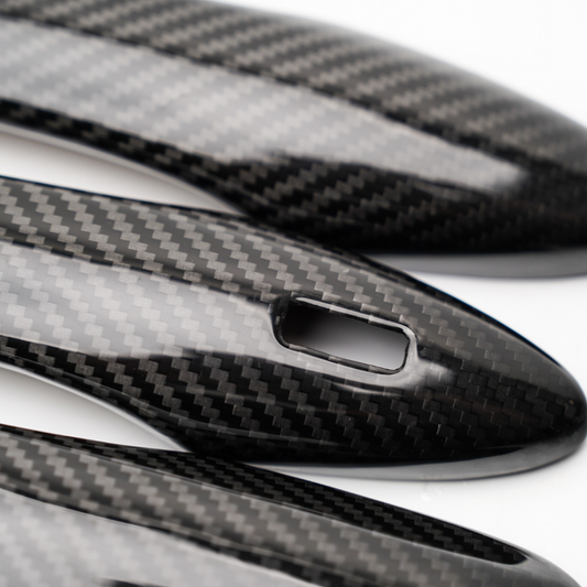 JDMuscle [23-24 Toyota GR Corolla] Carbon Fiber Door Handle Covers (4PC)