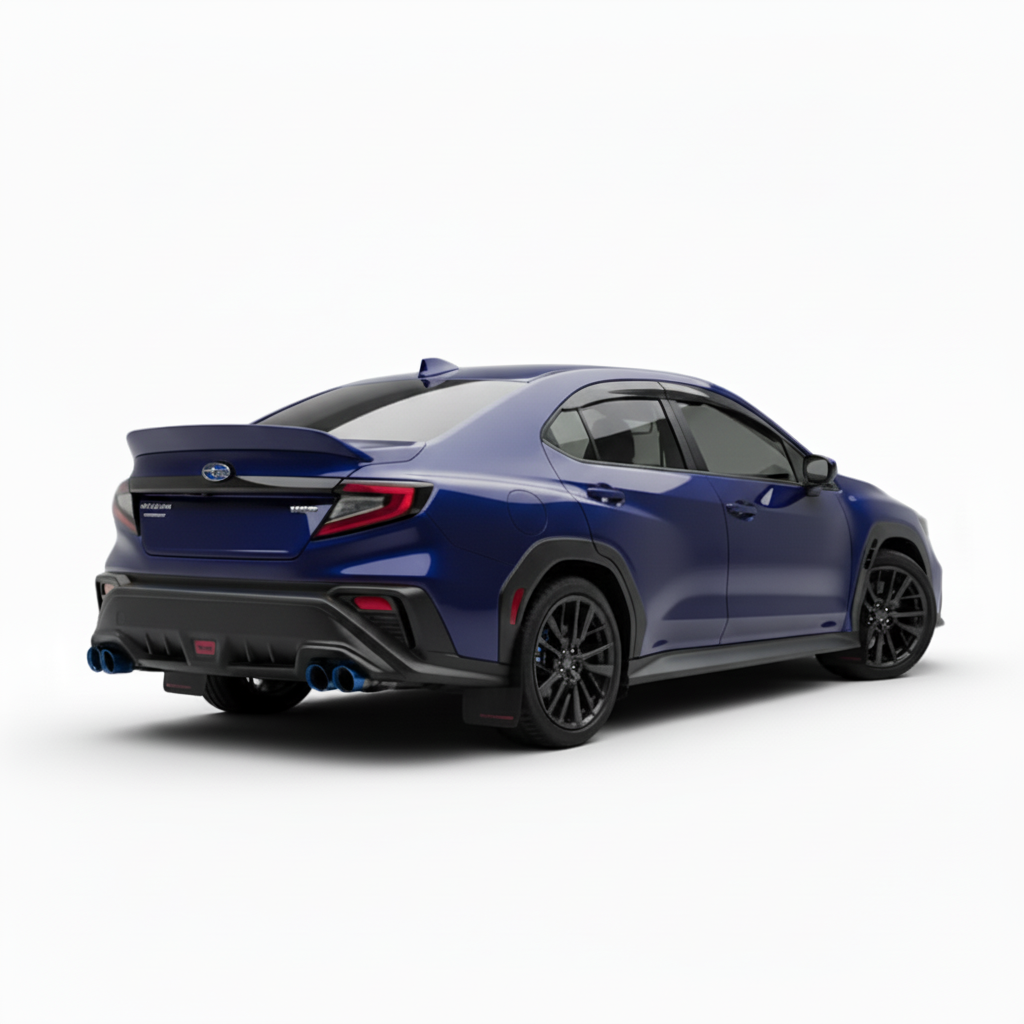 JDMuscle [22-26 WRX] V3 Duck Bill Low Profile Spoiler | Painted Matched