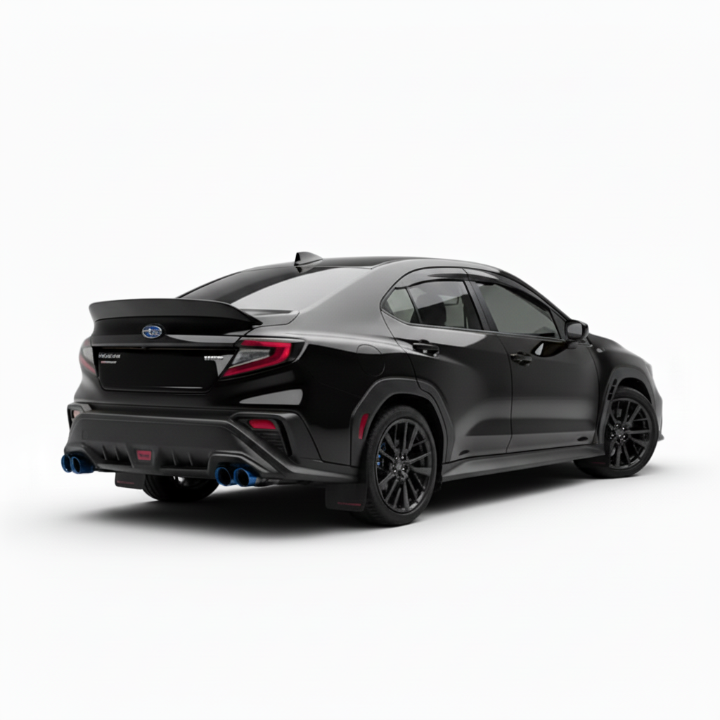JDMuscle [22-26 WRX] V3 Duck Bill Low Profile Spoiler | Painted Matched