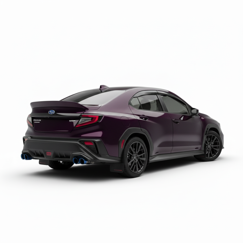 JDMuscle [22-26 WRX] V3 Duck Bill Low Profile Spoiler | Painted Matched