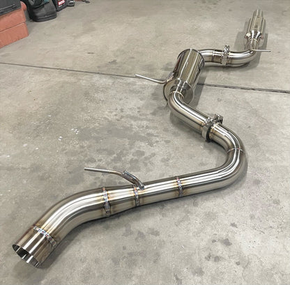 CCdesign **MK7.5** VW Golf GTI 3" Single Exit Catback Exhaust (Driver Side)