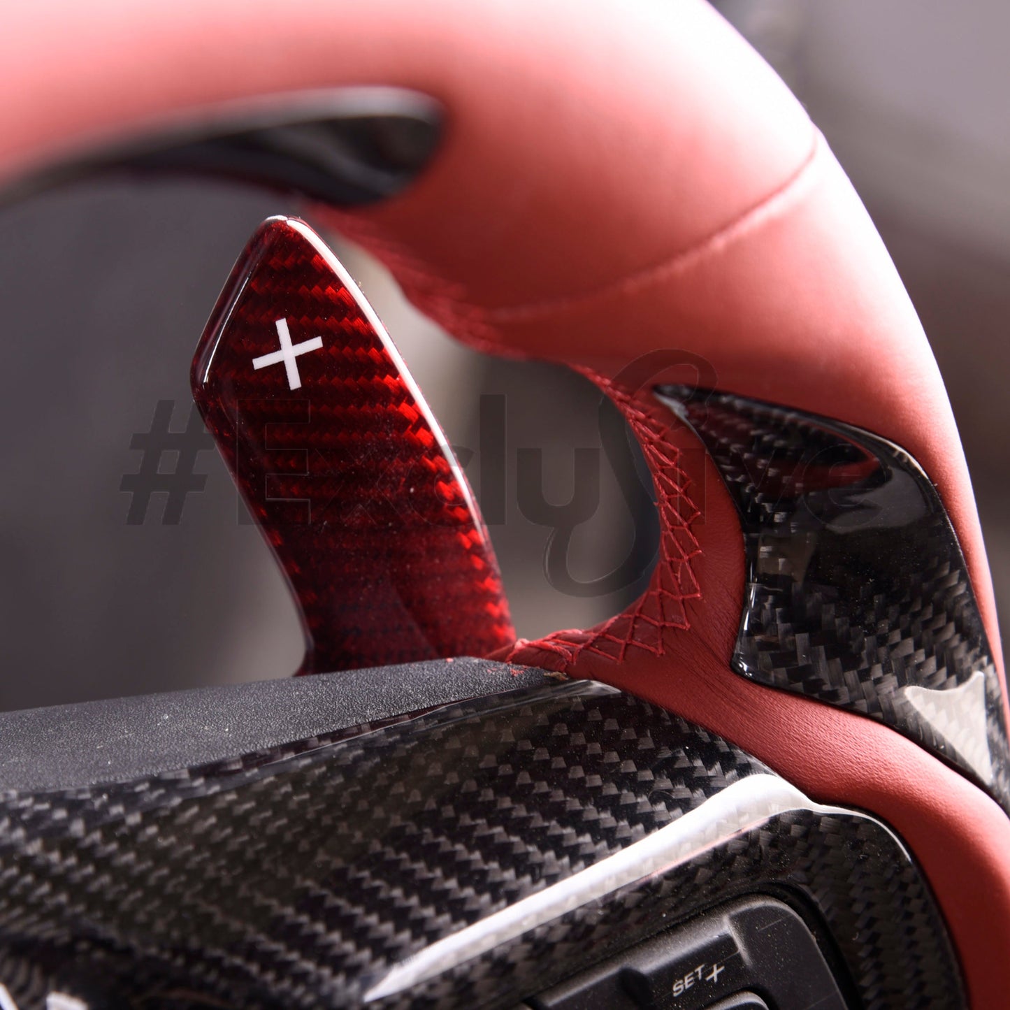 2017-2020 Jaguar E-Pace/F-Pace/XF/XE Custom Steering Wheel by Exclusive Steering