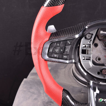 2017-2020 Jaguar E-Pace/F-Pace/XF/XE Custom Steering Wheel by Exclusive Steering