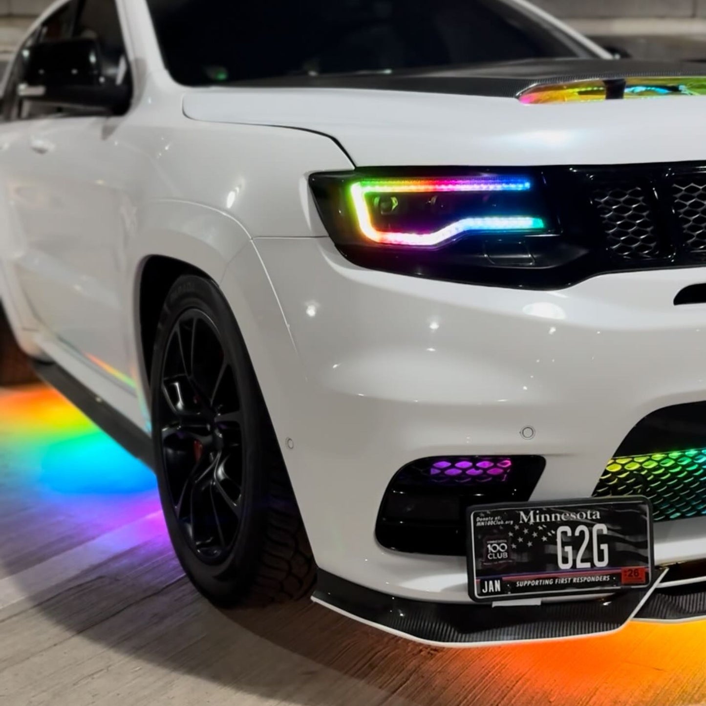 Jeep Grand Cherokee Multicolor DRL Boards (2014-2021)