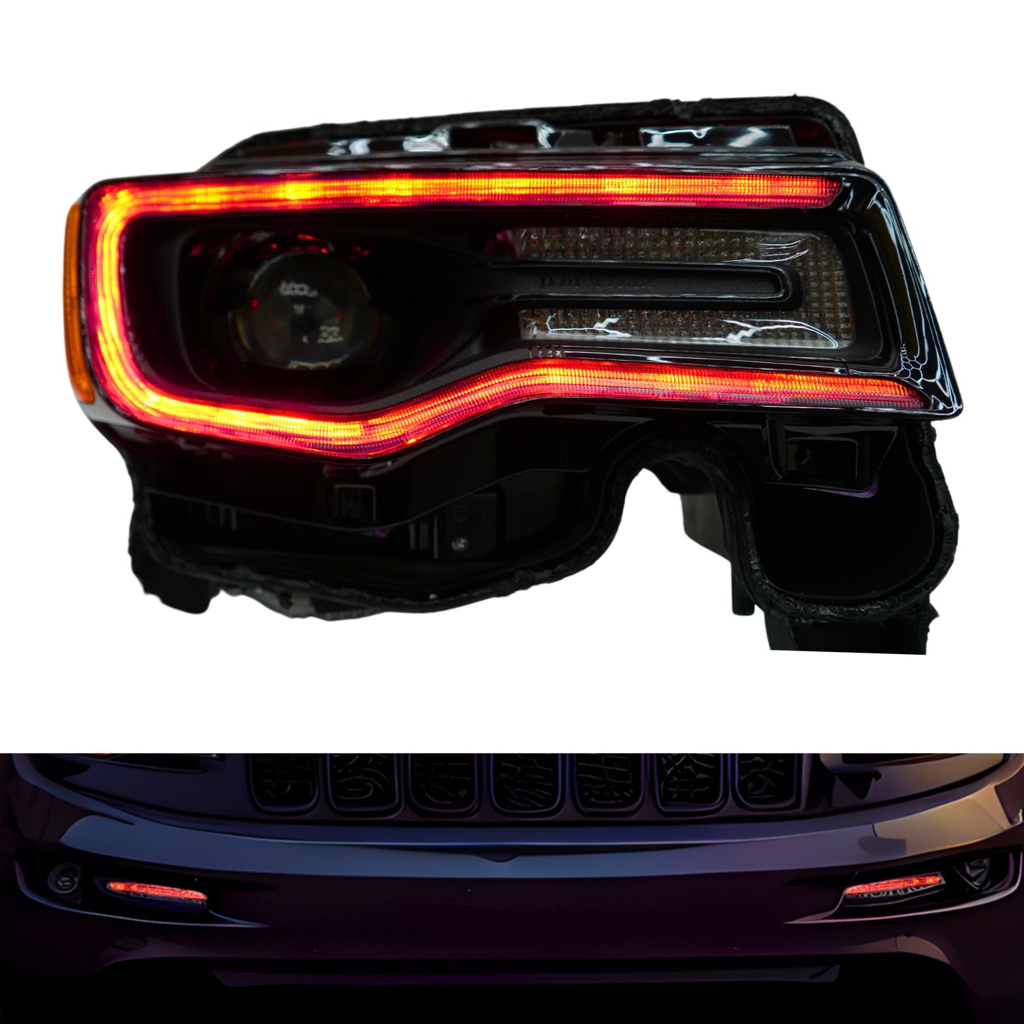 Jeep Grand Cherokee Multicolor DRL Boards (2014-2021)