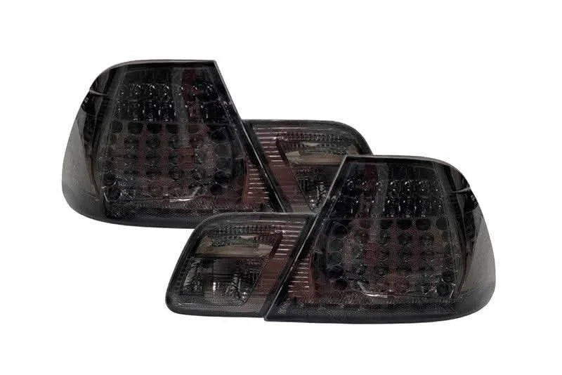 BMW E46 Coupe Clear Smoked Led Tailights