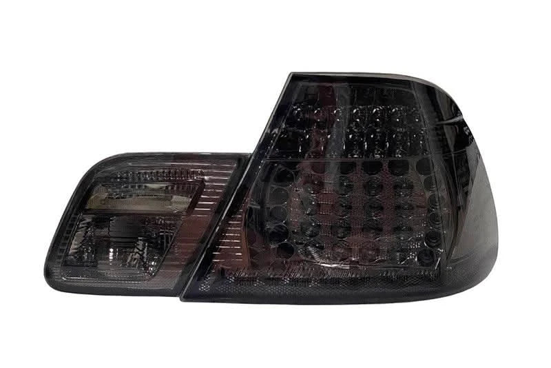 BMW E46 Coupe Clear Smoked Led Tailights