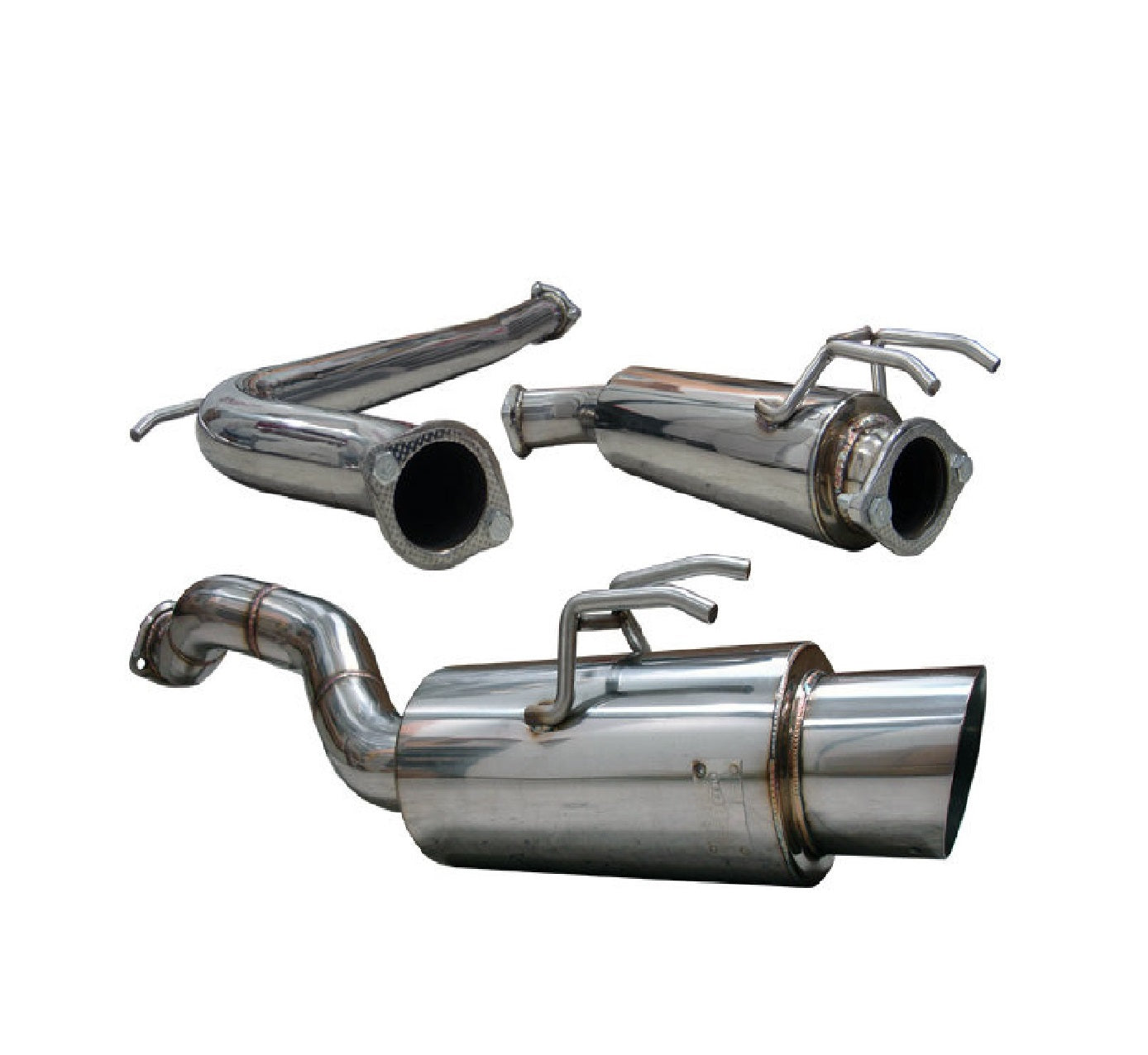 Tsudo JDM 70mm S2 Catback Exhaust K20 Civic Si 2007–2010 Sedan – NTXGlow