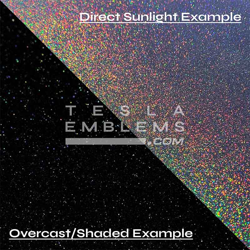 KPMF Gloss Morpheus Black | Tesla Center Console Wrap Kit | Model Y '21-25