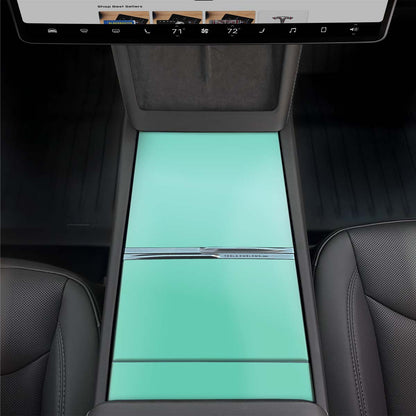 KPMF Satin Spearmint | Tesla Center Console Wrap Kit | Model Y 2026