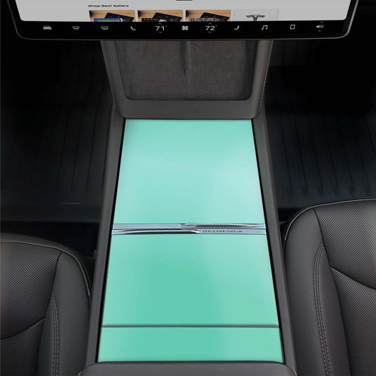 KPMF Satin Spearmint | Tesla Center Console Wrap Kit | Model Y 2026