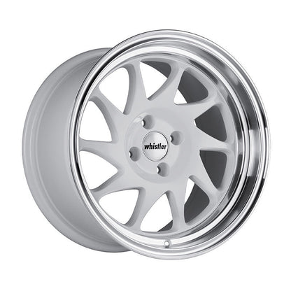 KR7 White/Machined Lip