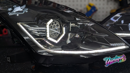 2003-2009 Nissan 350Z BlueGhozt Design Series Headlights