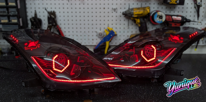 2003-2009 Nissan 350Z BlueGhozt Design Series Headlights