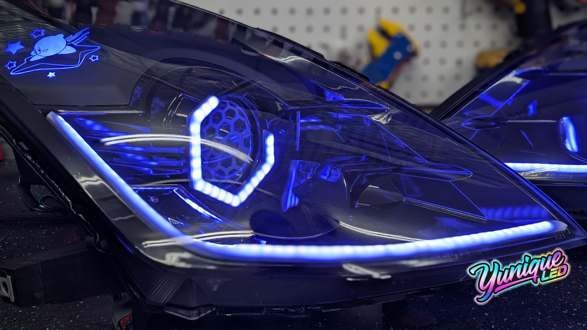 2003-2009 Nissan 350Z BlueGhozt Design Series Headlights