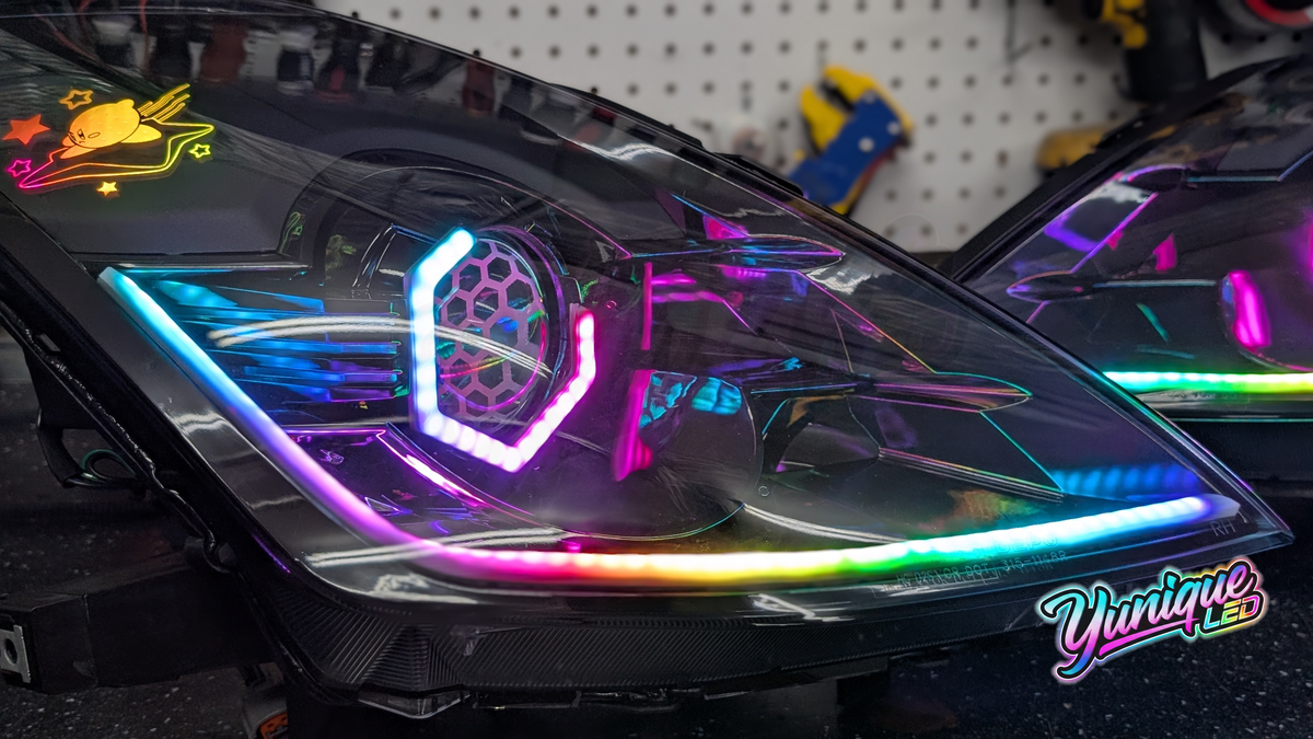 2003-2009 Nissan 350Z BlueGhozt Design Series Headlights