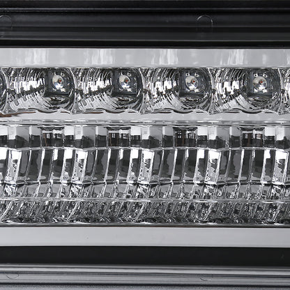 1988-1998 Chevrolet C/K Blazer/Tahoe/Silverado GMC Sierra/Yukon LED Bumper Lights (Chrome Housing/Clear Lens)