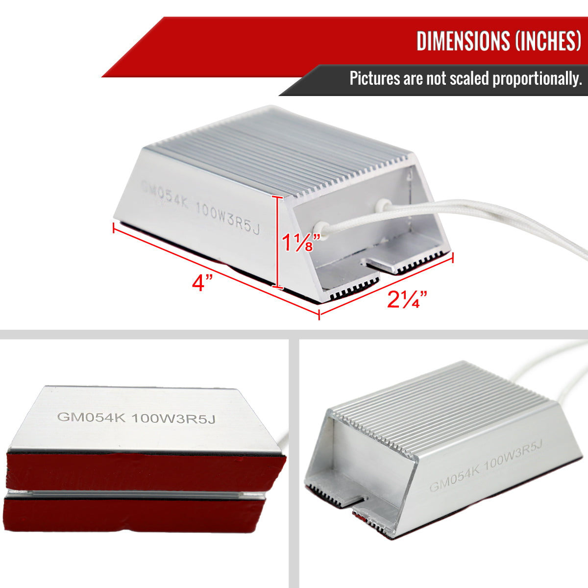 1988-1998 Chevrolet C/K Blazer/Tahoe/Silverado GMC Sierra/Yukon LED Bumper Lights (Chrome Housing/Clear Lens)