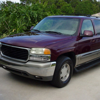 1999-2007 GMC Sierra/Yukon/Yukon XL Bumper Lights w/ Sequential Turn Signal Lights (Chrome Housing/Clear Lens)