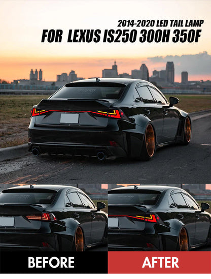 NTXGlow LED Tail Lights (2014-2020 Lexus IS)