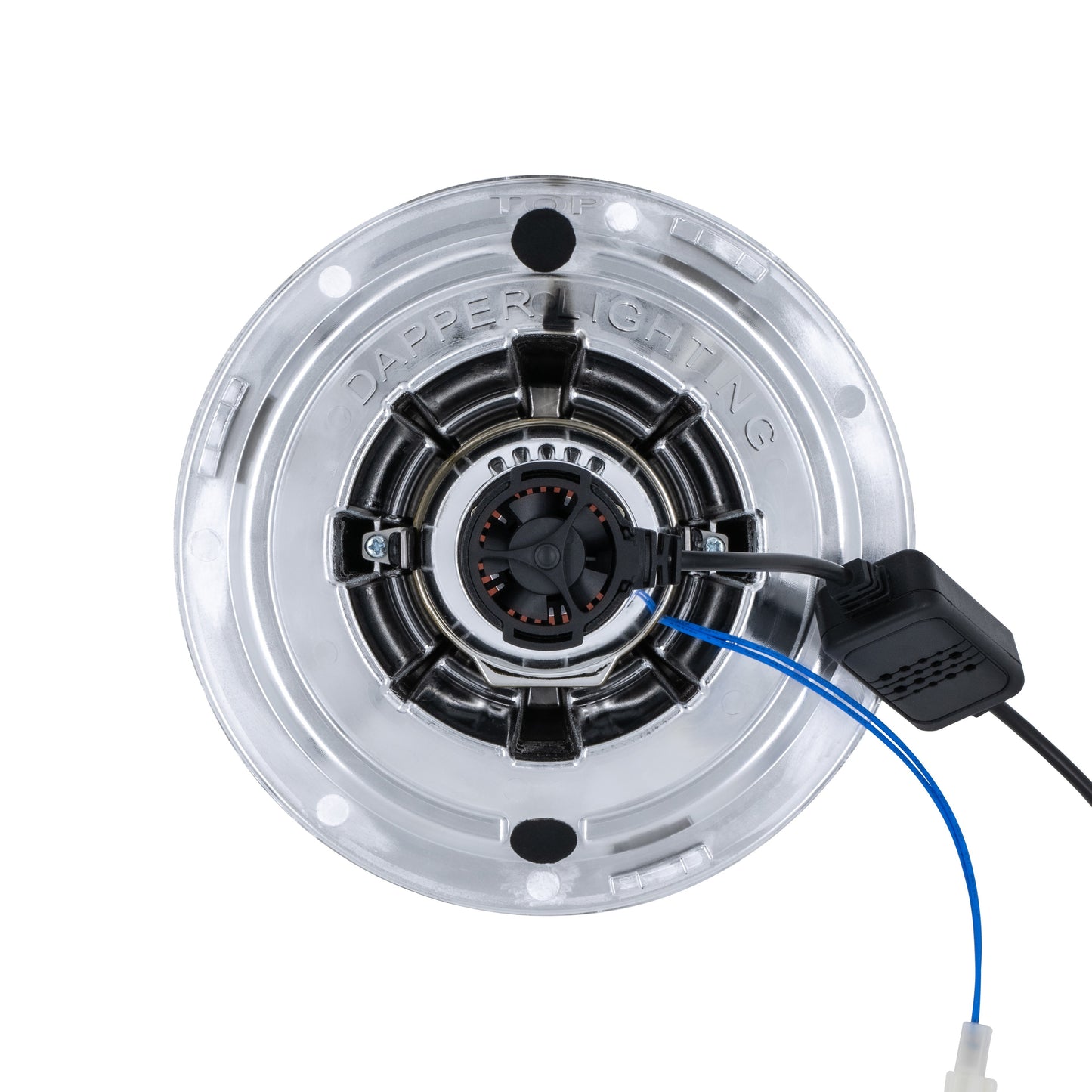 Chrome LED Seven with Original Glass