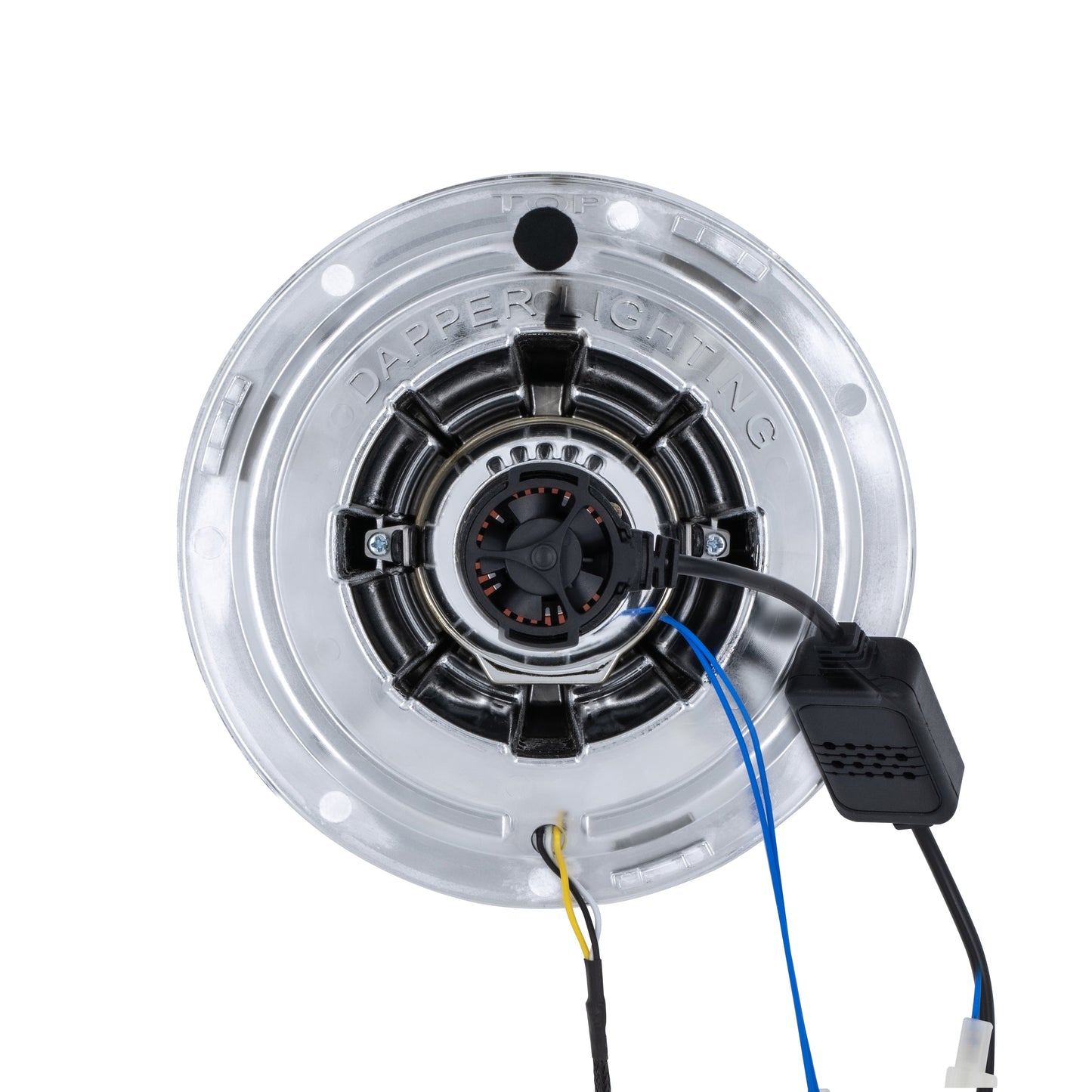Chrome LED Seven with HDR Switchback Halo with Original Glass