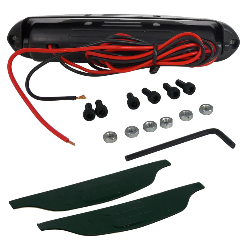 Universal 3W Clear Lens 6 LED Daytime Running Lights