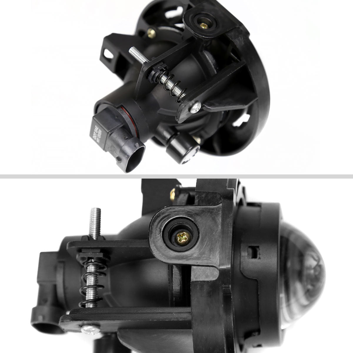 2011-2019 Chrysler 200/300 Dodge Challenger Jeep Grand Cherokee H11 Fog Lights (Chrome Housing/Clear Lens)