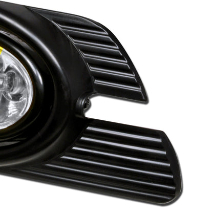 2001-2002 Honda Accord Sedan H11 Fog Lights Kit (Chrome Housing/Clear Lens)