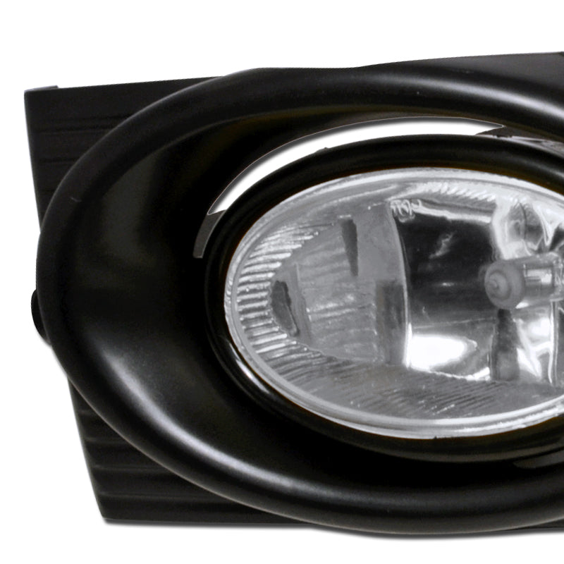 2001-2002 Honda Accord Sedan H11 Fog Lights Kit (Chrome Housing/Clear Lens)