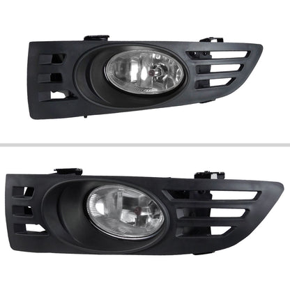 2003-2005 Honda Accord Coupe H11 Fog Lights Kit (Chrome Housing/Clear Lens)