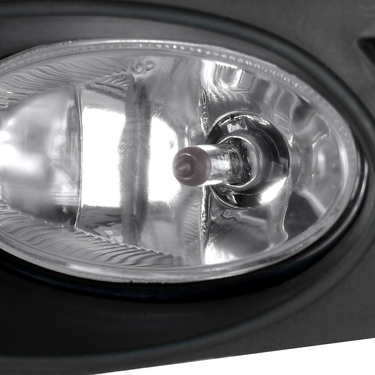 2003-2005 Honda Accord Coupe H11 Fog Lights Kit (Chrome Housing/Clear Lens)