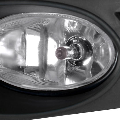 2003-2005 Honda Accord Coupe H11 Fog Lights Kit (Chrome Housing/Clear Lens)