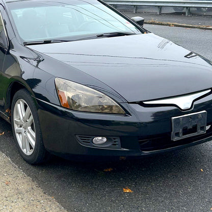 2003-2005 Honda Accord Coupe H11 Fog Lights Kit (Chrome Housing/Clear Lens)