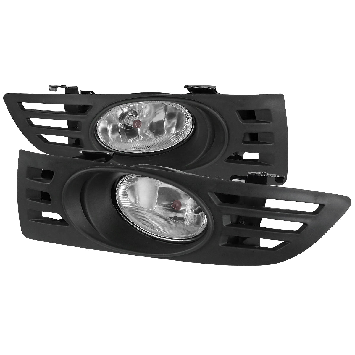 2003-2005 Honda Accord Coupe H11 Fog Lights Kit (Chrome Housing/Clear Lens)
