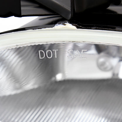 2008-2010 Honda Accord 2DR Coupe H11 Fog Lights Kit (Chrome Housing/Clear Lens)