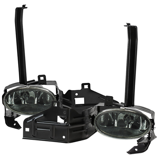 2008-2010 Honda Accord 2DR Coupe H11 Fog Lights Kit (Chrome Housing/Yellow Lens)