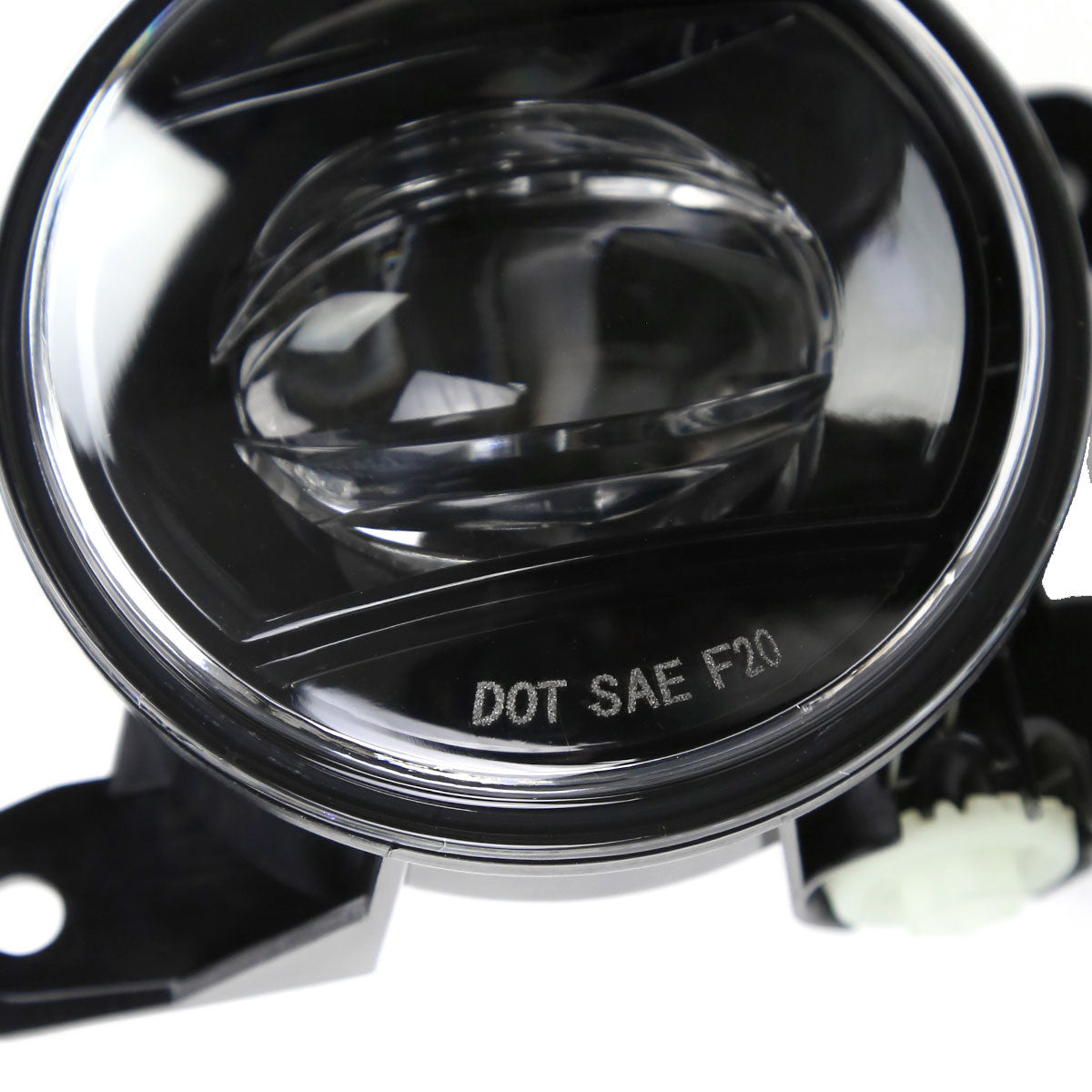 2021-2022 Honda Accord Sedan LED Fog Lights Kit (Glossy Black Housing/Clear Lens)