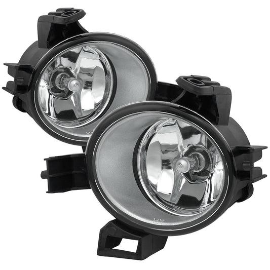 2004-2006 Nissan Quest/Altima H11 Fog Lights Kit (Chrome Housing/Clear Lens)