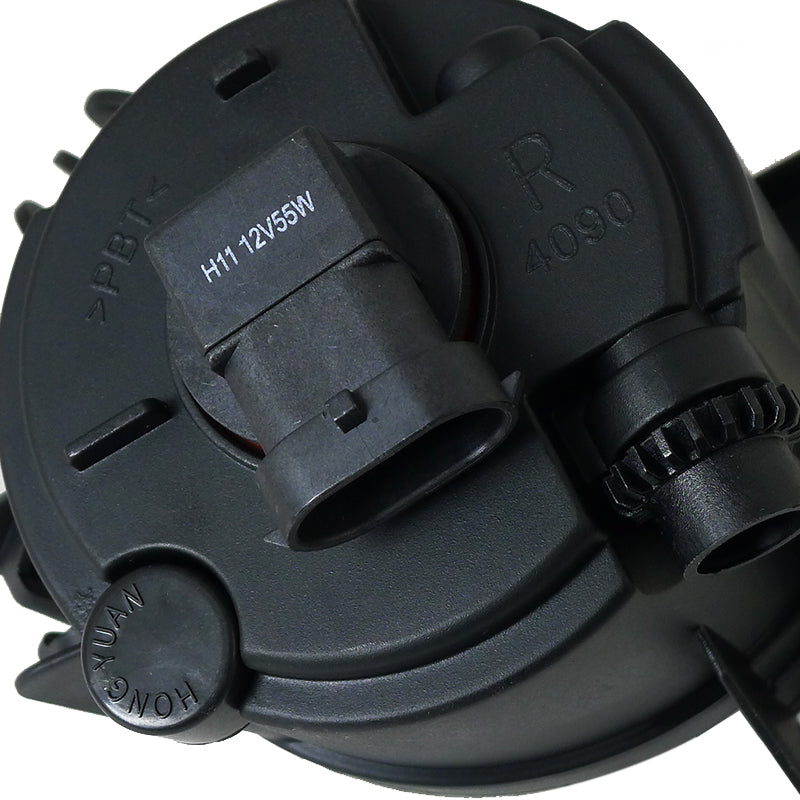 2004-2006 Nissan Quest/Altima H11 Fog Lights Kit (Chrome Housing/Smoked Lens)