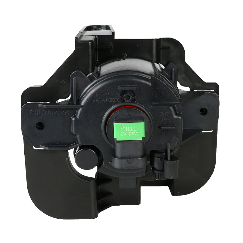 2007-2009 Nissan Altima Sedan H11 Fog Lights Kit (Chrome Housing/Smoked Lens)