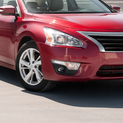 2013-2015 Nissan Altima Sedan SMD LED Projector Fog Lights Kit (Chrome Housing/Clear Lens)