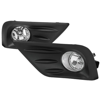 2016-2018 Nissan Altima H11 Fog Lights Kit w/ Switch & Wiring Harness (Chrome Housing/Clear Lens)