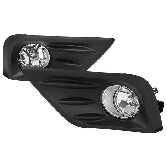 2016-2018 Nissan Altima H11 Fog Lights Kit w/ Switch & Wiring Harness (Chrome Housing/Clear Lens)