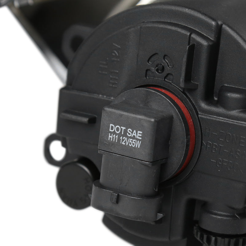 2012-2014 Toyota Camry H11 Fog Lights Kit (Chrome Housing/Clear Lens)