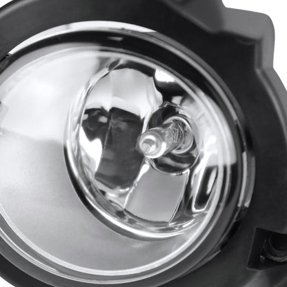 2018-2019 Toyota C-HR 12V/55W H11 Fog Lights Kit (Chrome Housing/Clear Lens)