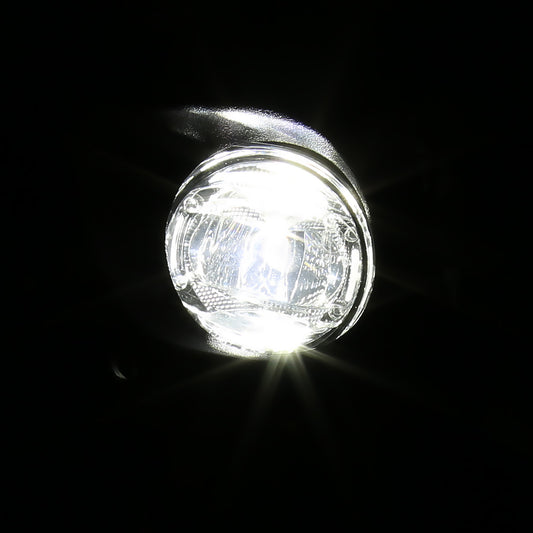 2020-2021 Toyota C-HR LED Fog Light Kit (Chrome Housing/Clear Lens)