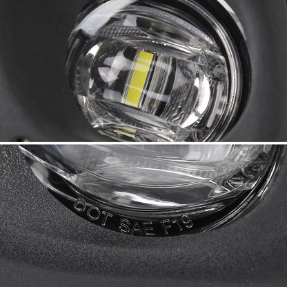 2020-2021 Toyota C-HR LED Fog Light Kit (Chrome Housing/Clear Lens)